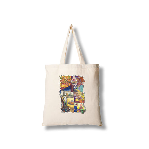 Tote Bag - Old streets of Jerusalem